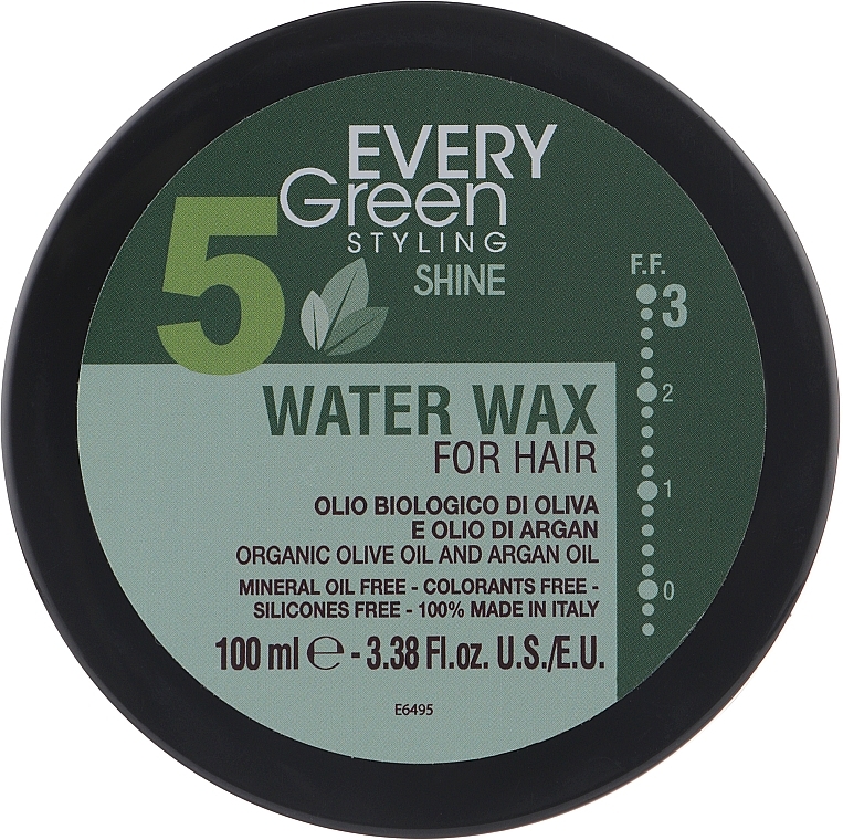 Water-Based Hair Styling Wax with Natural Effect - EveryGreen N.5 Water Wax — photo N2