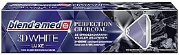Fragrances, Perfumes, Cosmetics 3D Whitening Charcoal Toothpaste - Blend-a-med 3D White Luxe Charcoal