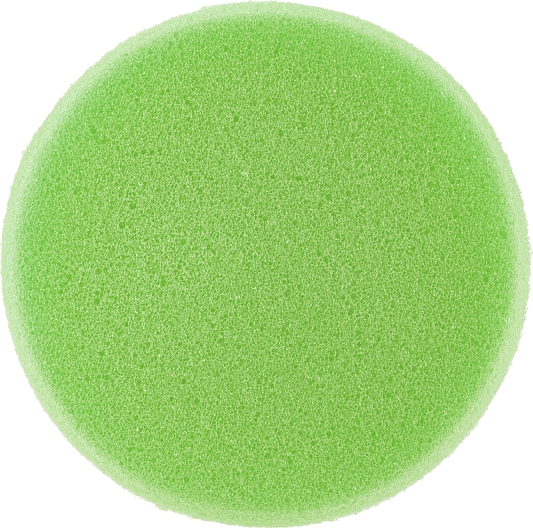 Round Bath Sponge, green - Ewimark — photo N10