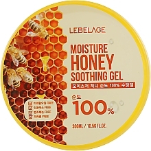 Fragrances, Perfumes, Cosmetics Moisturizing Honey Gel - Lebelage Moisture Honey 100% Soothing Gel