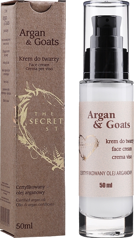 Argan & Goats Face Cream - Soap & Friends Argan & Goats Face Cream — photo N10