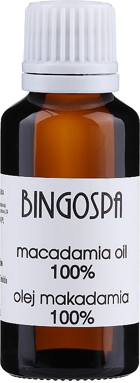 Macadamia Oil 100% - BingoSpa — photo N1