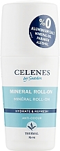 Fragrances, Perfumes, Cosmetics Scented Thermal Deodorant for All Skin Types - Celenes Thermal Mineral Roll On All Skin Types