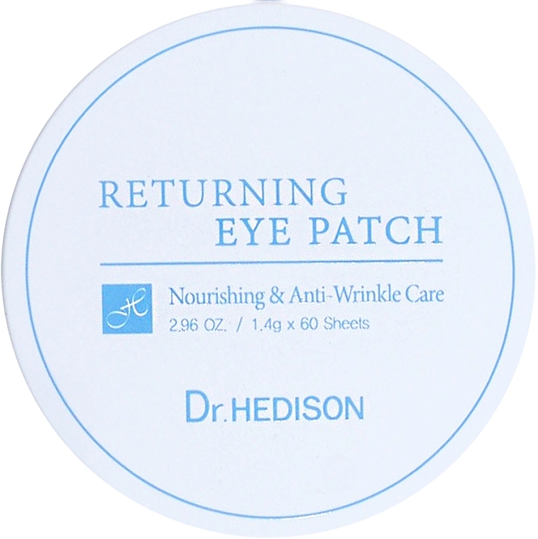 Hydrogel Eye Patch with Peptides - Dr.Hedison Premium Skin Care Returning Eye Patch — photo N2