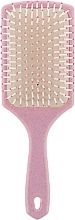 Rectangular Massage Hair Brush, pink, FC-003 - Dini — photo N6