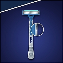 Disposable Razor Set, 8 pcs - Gillette Blue 3 Simple — photo N28