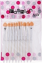 Fragrances, Perfumes, Cosmetics Eyeshadow Applicator Set, white - Fashion Cosmetic