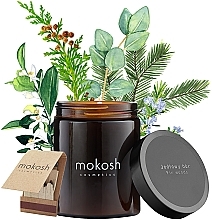 Vegetable Soy Candle "Spruce Forest" in Glass Jar - Mokosh Cosmetics Soja Canddle — photo N1