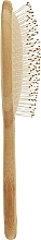 Massage Hair Brush, M - Olivia Garden Bamboo Touch Detangle Nylon — photo N34