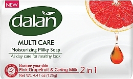 Toilet Soap 'Pink Grapefruit & Milk' - Dalan Multi Care — photo N1