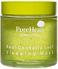 Fragrances, Perfumes, Cosmetics Centella Leaf Night Mask - PureHeal's Real Centella Leaf Sleeping Mask