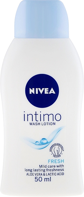 Intimate Hygiene Gel - NIVEA Intimo Intimate Wash Lotion Fresh Comfort — photo N2