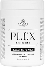 Fragrances, Perfumes, Cosmetics Bleaching Powder - Kallos Cosmetics Plex Bond Builder Bleaching Powder