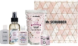 Set - Mr.Scrubber "Magic Unicorn" (b/glitter/60 ml + antib/gel/30ml + bath/p/200g + h/cr/60 ml + b/mist/150 ml ) — photo N4