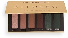 Eyeshadows - Makeup Revolution X Kitulec Blend Kit Eyeshadow Palette — photo N3