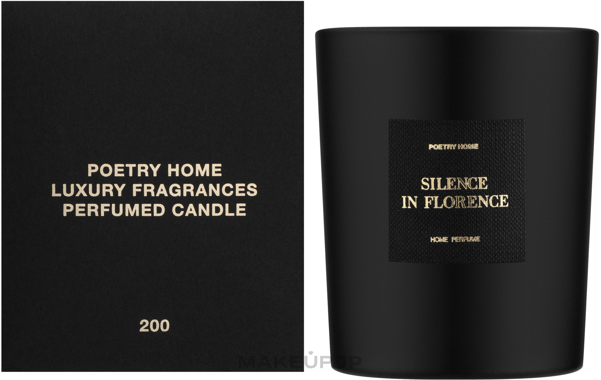 Poetry Home Silence In Florence - Perfumed Candle — photo 200 g