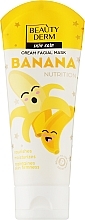 Fragrances, Perfumes, Cosmetics Face Mask 'Banana Nutrition' - Beauty Derm Banana Nutrition Cream Facial Mask