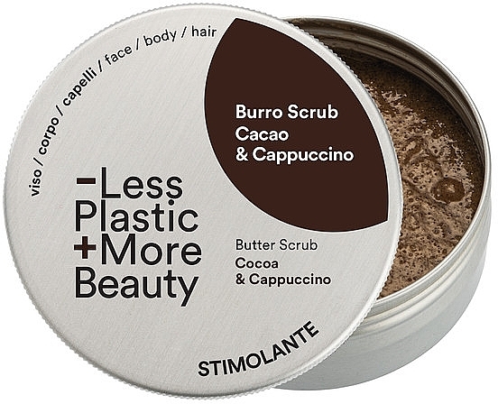 Cocoa & Cappuccino Stimulating Oil Scrub - Sapone Di Un Tempo Burro Scrub Cacao & Cappuccino Stimolante — photo N1