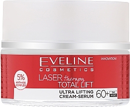 Fragrances, Perfumes, Cosmetics Lifting Cream-Serum - Eveline Cosmetics Laser Therapy Total Lift