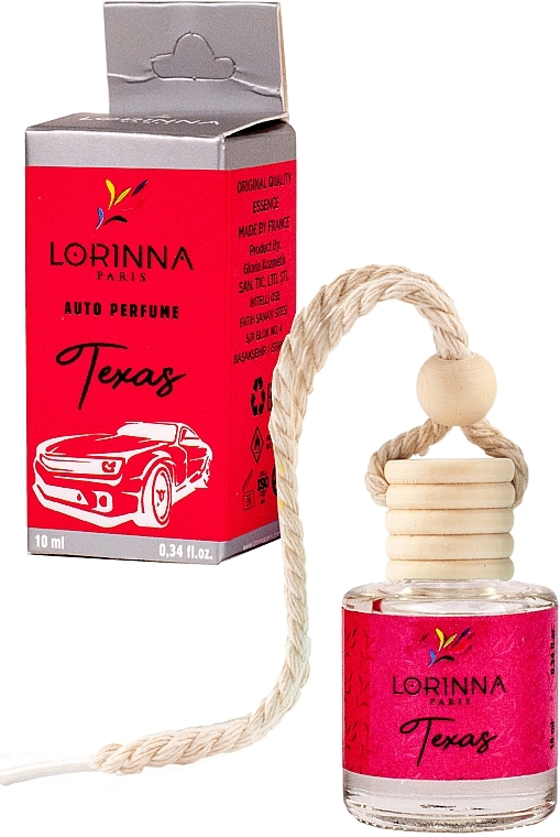 Car Perfume - Lorinna Paris Texas Auto Perfume — photo N1