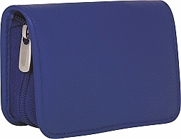 Fragrances, Perfumes, Cosmetics Manicure Set 'Siena' with a zipper, blue, 5 pcs - Erbe Solingen Manicure Zipper Case