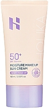 Fragrances, Perfumes, Cosmetics Tinted Sunscreen - Holika Holika Moisture Make Up Sun Cream SPF 50+PA++++