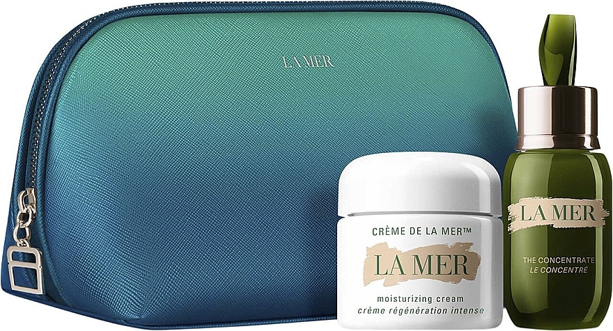 Set - La Mer The Endless Transformation Collection Set (f/concent/15 ml + cr/30 ml + pouch/1 psc) — photo N1