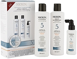 Set - Nioxin System 5 (shm/300ml + cond/300ml + mask/100ml) — photo N2