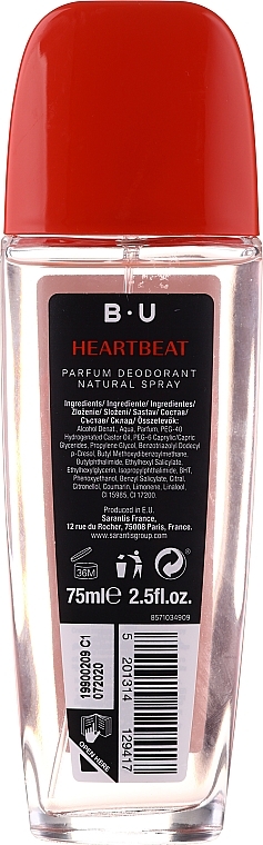 B.U. Heartbeat - Deodorant Spray — photo N2