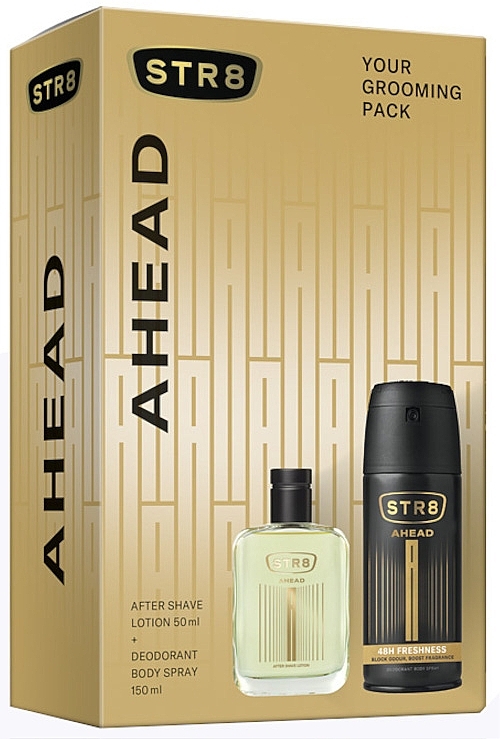 STR8 Ahead - Set (ash/lot/50ml + deo/150ml) — photo N1