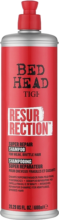 Shampoo for Weak & Brittle Hair - Tigi Bed Head Resurrection Super Repair Shampoo — photo N1