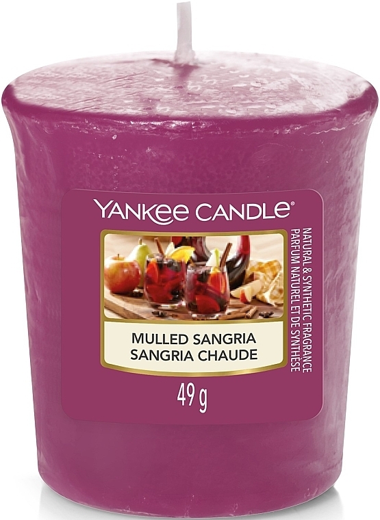 Scented Candle - Yankee Candle Votive Mulled Sangria — photo N2