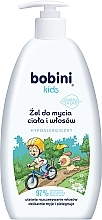 Baby Hair & Body Wash Gel - Bobini Kids Body & Hair Wash Hypoallergenic — photo N3