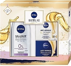 Fragrances, Perfumes, Cosmetics Set - Nivea Beautiful Age (d/cr/50ml + n/cr/50ml + micel/water/200ml)