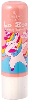 Strawberry Lip Balm 'Dancing Unicorn' - Primo Bagno Lo Zoo Lip Balm — photo N1