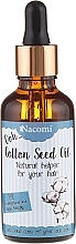 Cotton Seed Hair Oil with Pipette - Nacomi Cotton Seed Oil — photo N1