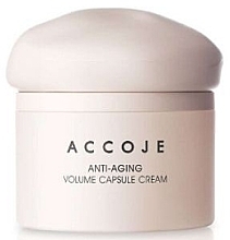 Fragrances, Perfumes, Cosmetics Intensive Anti-aging Face Cream - Accoje Anti-Aging Volume Capsule Cream