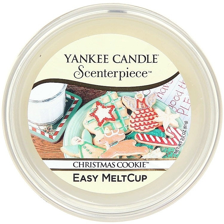 Scented Wax - Yankee Candle Christmas Cookie Scenterpiece Easy MeltCup — photo N1