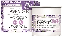 Fragrances, Perfumes, Cosmetics Moisturizing Lavender Day & Night Cream - Floslek Moisturizing Lavender Cream (refill) 