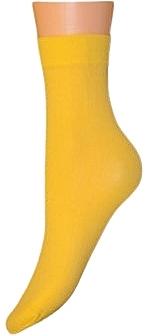 Women Socks 'Katrin', 40 Den, limone - Veneziana — photo N8