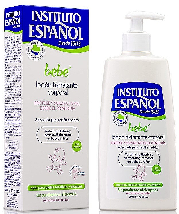 Baby Body Lotion - Instituto Espanol Bebe Baby Moisturizing Body Lotion — photo N4