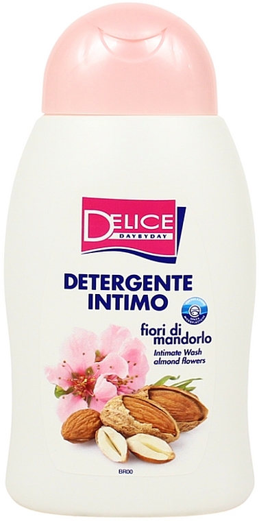 Intimate Hygiene Gel 'Almond Flowers' - Mil Mil Delice Day by Day Intimate Wash Almond Flowers — photo N1