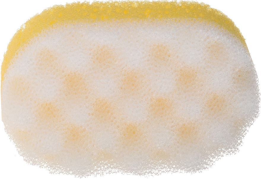 Bathing Massage Sponge, yellow - Jan Niezbedny — photo N1