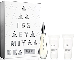 Fragrances, Perfumes, Cosmetics Issey Miyake L'Eau d'Issey Pure - Set (edp/50ml + b/lot/50ml + sh/cr/50ml)