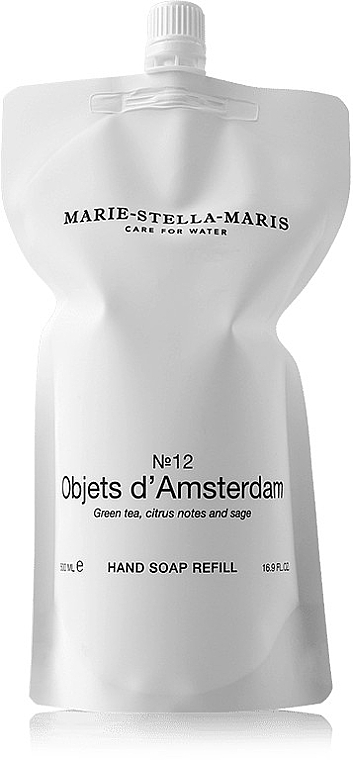 Hand Soap - Marie-Stella-Maris No. 12 Objets d'Amsterdam Hand Soap Refill (refill) — photo N1