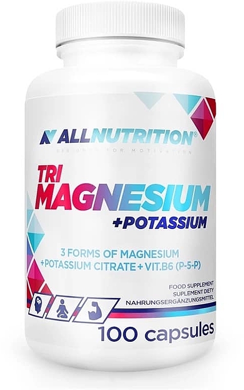 Magnesium+Potassium Dietary Supplement - AllNutrition Tri Magnesium + Potassium — photo N6