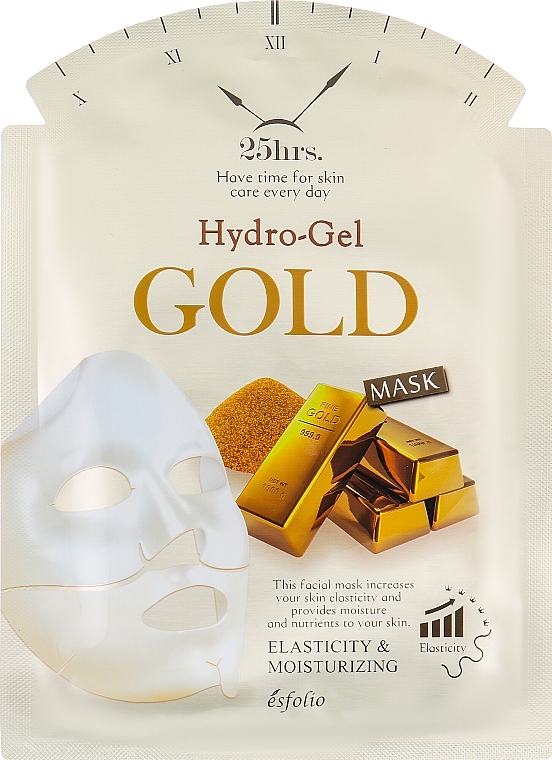 Golden Hydrogel Face Mask - Esfolio Hydro-Gel Gold Mask — photo N1