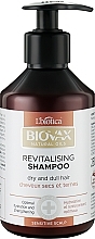 Fragrances, Perfumes, Cosmetics Natural Oils Shampoo - Biovax Intensive Regeneration Shampoo