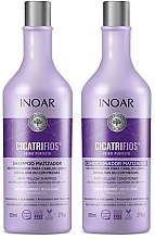 Fragrances, Perfumes, Cosmetics キット - Inoar Cicatrifios (shmp/800ml + h/cond/800ml)