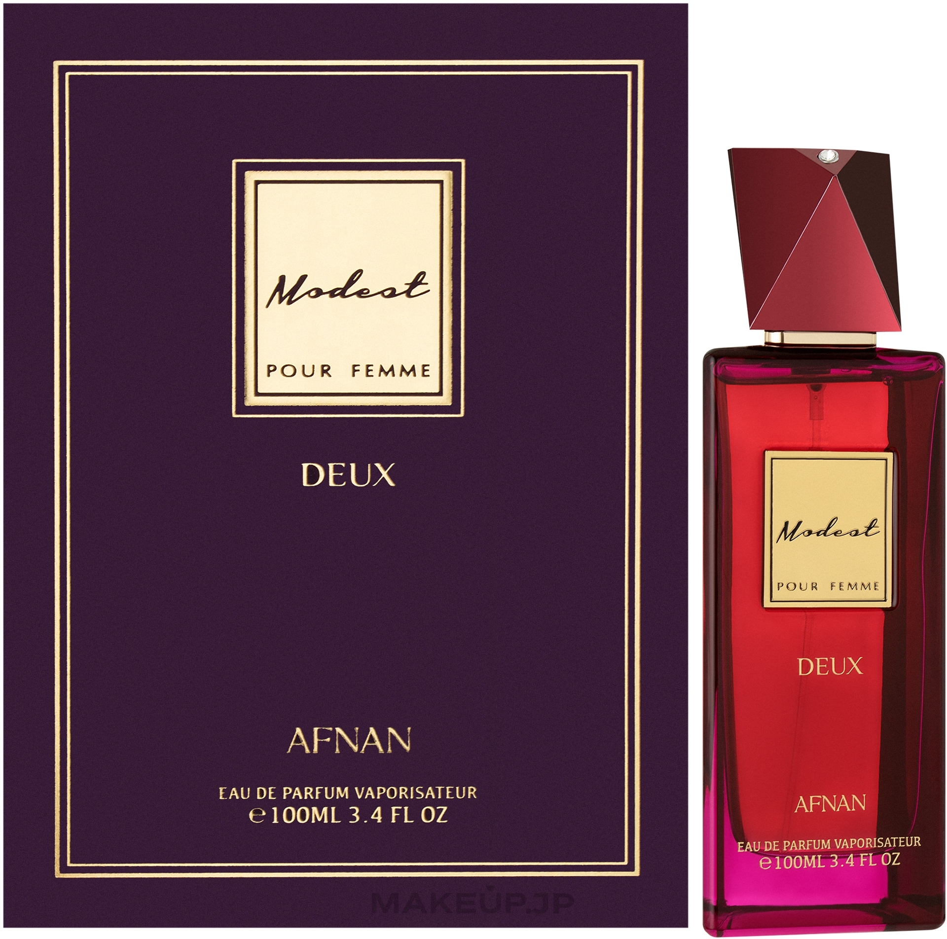 Afnan Perfumes Modest Deux Pour Femme - Eau de Parfum — photo 100 ml